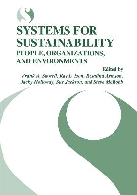 Systems for Sustainability: People, Organizations, and Environments - cover