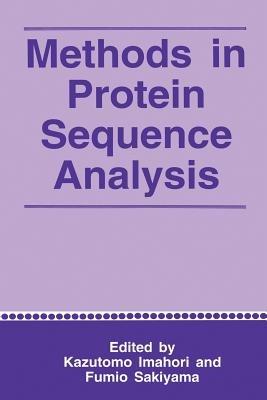 Methods in Protein Sequence Analysis - cover