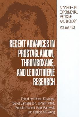 Recent Advances in Prostaglandin, Thromboxane, and Leukotriene Research - cover