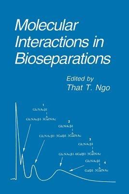 Molecular Interactions in Bioseparations - cover