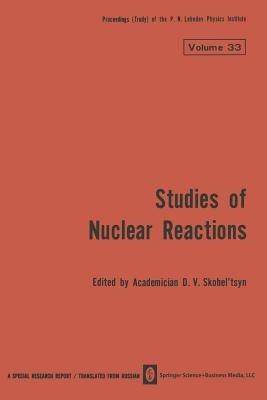 Studies of Nuclear Reactions - cover