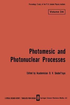 Photomesic and Photonuclear Processes - cover
