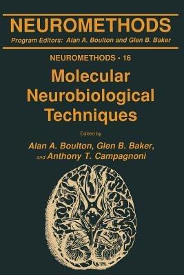 Molecular Neurobiological Techniques - cover