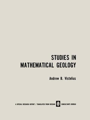Studies in Mathematical Geology - Andrew B. Vistelius - cover