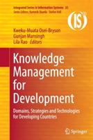Knowledge Management for Development: Domains, Strategies and Technologies for Developing Countries - cover