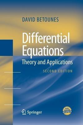 Differential Equations: Theory and Applications - David Betounes - cover