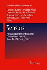 Sensors: Proceedings of the First National Conference on Sensors, Rome 15-17 February, 2012