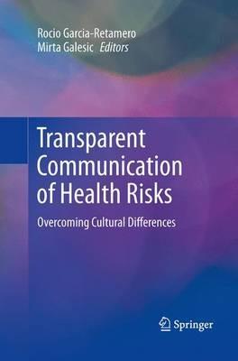Transparent Communication of Health Risks: Overcoming Cultural Differences - cover