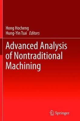 Advanced Analysis of Nontraditional Machining - cover