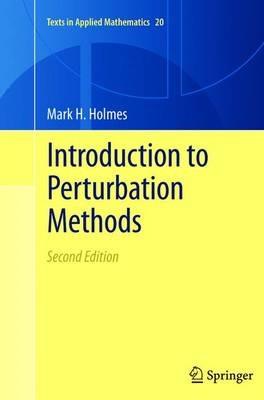 Introduction to Perturbation Methods - Mark H. Holmes - cover