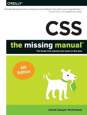 CSS - The Missing Manual, 4e - David Sawyer Mcfarland - cover
