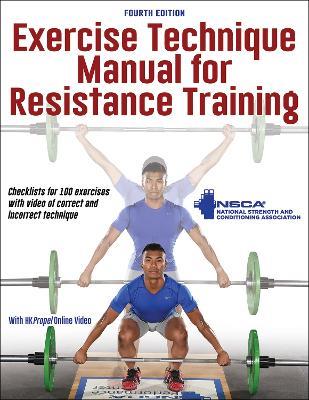 Exercise Technique Manual for Resistance Training - NSCA -National Strength & Conditioning Association - cover