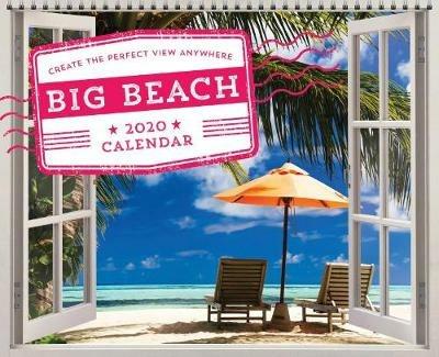 2020 Big Beach Wall Poster Calendar: Create the Perfect View Anywhere - Sourcebooks - cover