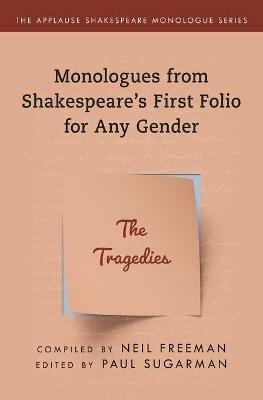 Tragedies,The: Monologues from Shakespeare’s First Folio for Any Gender - cover