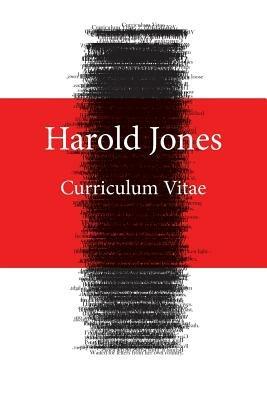 Curriculum Vitae - Harold Jones - cover