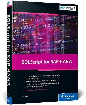 SQLScript for SAP HANA - Joerg Brandeis - cover