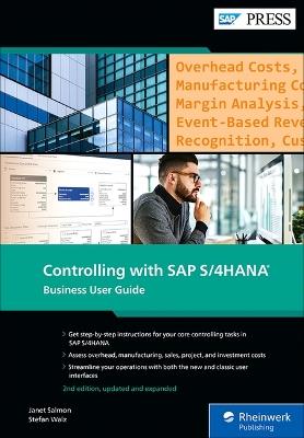 Controlling with SAP S/4HANA: Business User Guide - Janet Salmon - cover