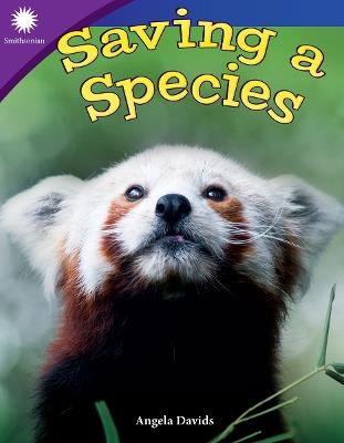 Saving a Species - Angela Davids - cover