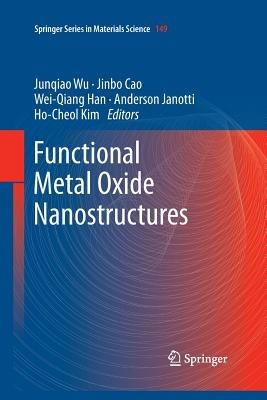 Functional Metal Oxide Nanostructures - cover