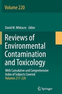 Reviews of Environmental Contamination and Toxicology - cover