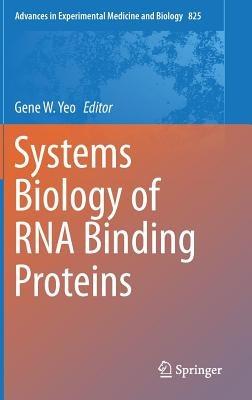 Systems Biology of RNA Binding Proteins - cover