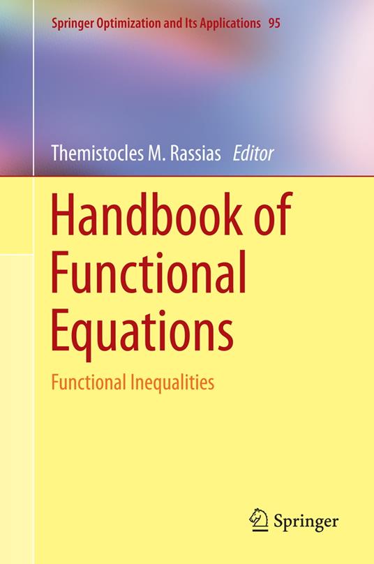 Handbook of Functional Equations