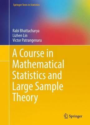 A Course in Mathematical Statistics and Large Sample Theory - Rabi Bhattacharya,Lizhen Lin,Victor Patrangenaru - cover