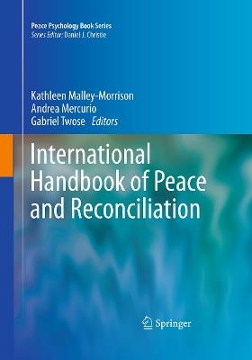 International Handbook of Peace and Reconciliation - cover