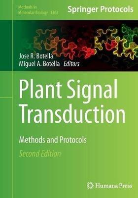 Plant Signal Transduction: Methods and Protocols - cover