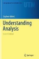 Understanding Analysis - Stephen Abbott - cover