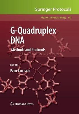 G-Quadruplex DNA: Methods and Protocols - cover
