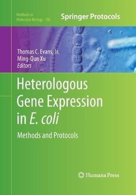 Heterologous Gene Expression in E.coli: Methods and Protocols - cover