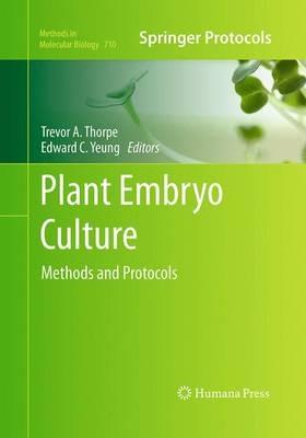 Plant Embryo Culture: Methods and Protocols - cover