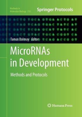 MicroRNAs in Development: Methods and Protocols - cover