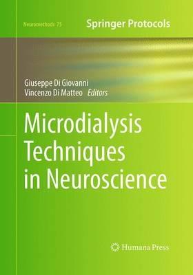 Microdialysis Techniques in Neuroscience - cover