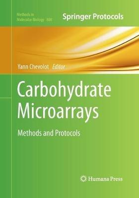 Carbohydrate Microarrays: Methods and Protocols - cover
