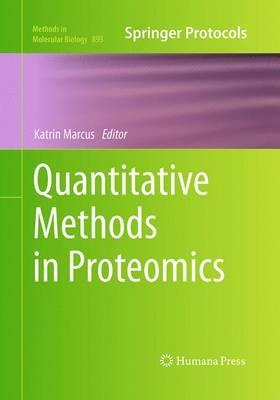 Quantitative Methods in Proteomics - cover