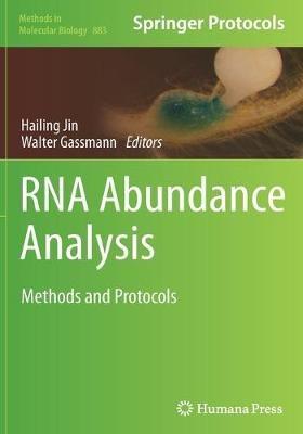 RNA Abundance Analysis: Methods and Protocols - cover