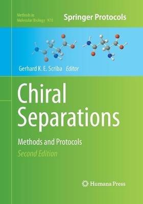 Chiral Separations: Methods and Protocols - cover
