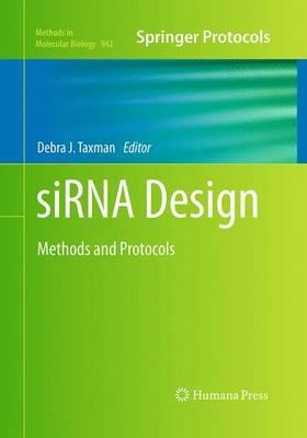 siRNA Design: Methods and Protocols - cover