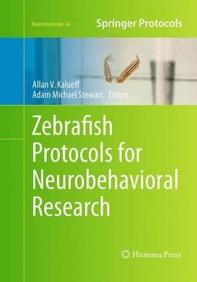 Zebrafish Protocols for Neurobehavioral Research - cover