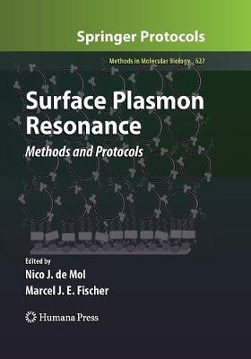Surface Plasmon Resonance: Methods and Protocols - cover