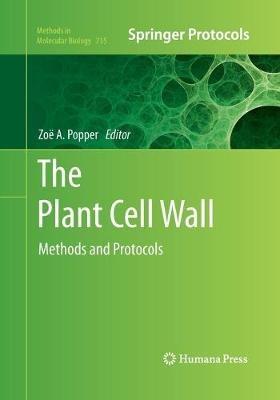 The Plant Cell Wall: Methods and Protocols - cover
