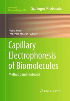 Capillary Electrophoresis of Biomolecules: Methods and Protocols - cover