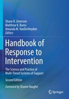 Handbook of Response to Intervention: The Science and Practice of Multi-Tiered Systems of Support - cover