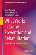 What Works in Crime Prevention and Rehabilitation: Lessons from Systematic Reviews