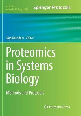 Proteomics in Systems Biology: Methods and Protocols - cover