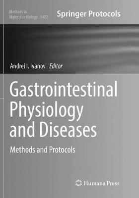 Gastrointestinal Physiology and Diseases: Methods and Protocols - cover