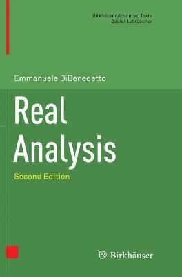 Real Analysis - Emmanuele DiBenedetto - cover