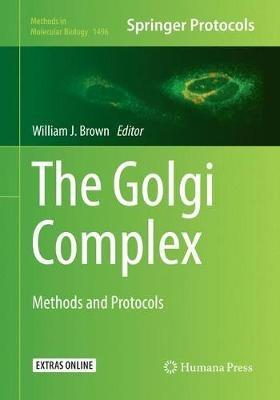 The Golgi Complex: Methods and Protocols - cover